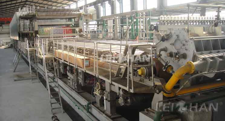 High Performance Corrugating Paper Production Line 